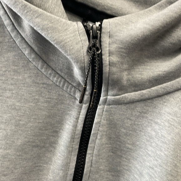 Nike Sportswear Men's Tech Fleece Full-Zip Hoodie SZ L Black/Gray Pre Owned - Picture 3 of 11